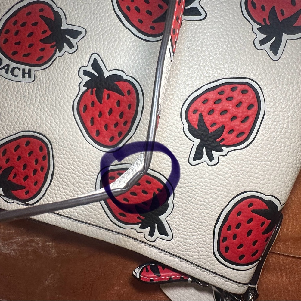 Coach Kitt Messenger Strawberry
Print Crossbody Bag - Picture 9 of 10